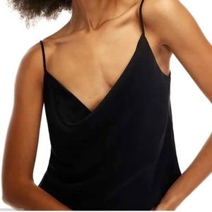 Babaton Black V-neck Adjustable Camisole Size XS